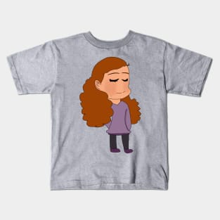 Brown Girl Natural Hair Kids T-Shirt